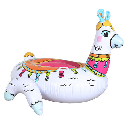Ortekor Llama Inflatable Swimming Pool with Comfortable Seating | Durable PVC Design for Relaxation