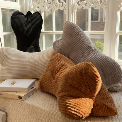 Lounge Bolster Cushion | Structured Back Support for Enhanced Comfort | Soft Polyester for Relaxation