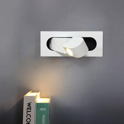 Wall Sconce Reading Light, LED Wall Lamp for Bedroom, Bedside Lamp with Foldable Arm, Modern Wall Light for Living Room