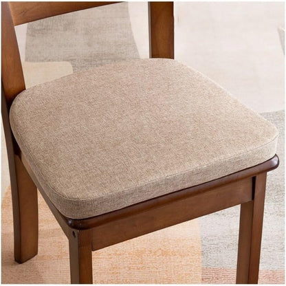 Lunari Chair Cushion - Microfiber Blend, Tufted Design for Dining and Patio Chairs