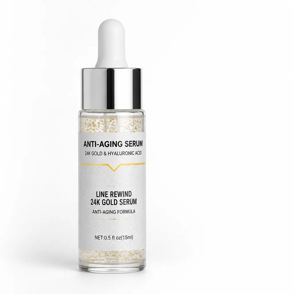Sérum antiedad con oro de 24K y ácido hialurónico