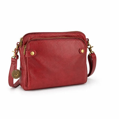 Crossbody Bag Convertible PU Leather Fits 9.7-Inch Tablet
