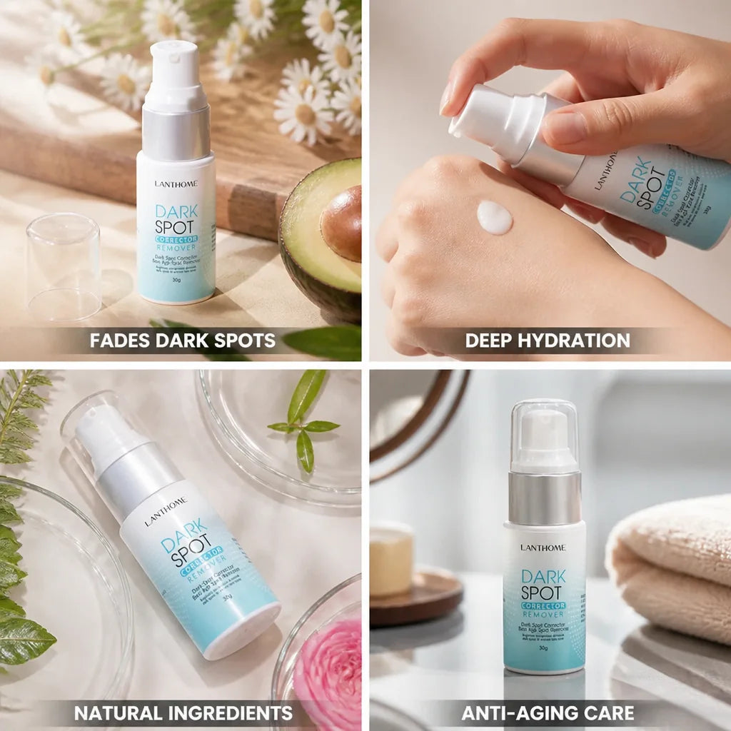 Corrector de manchas oscuras, iluminador y antiedad
