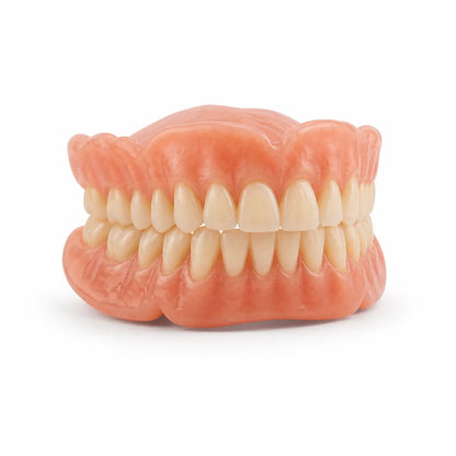 Juego de dentaduras postizas termoformables de ajuste personalizado sin adhesivo