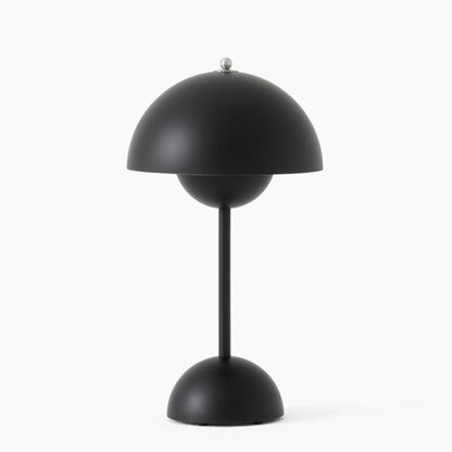 Desk Lamp Mushroom Shape Rechargeable Stepless Dimmer