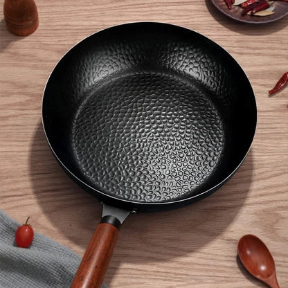 Frying Pan Cast Iron Even Heat Rust-Resistant 11 Inch