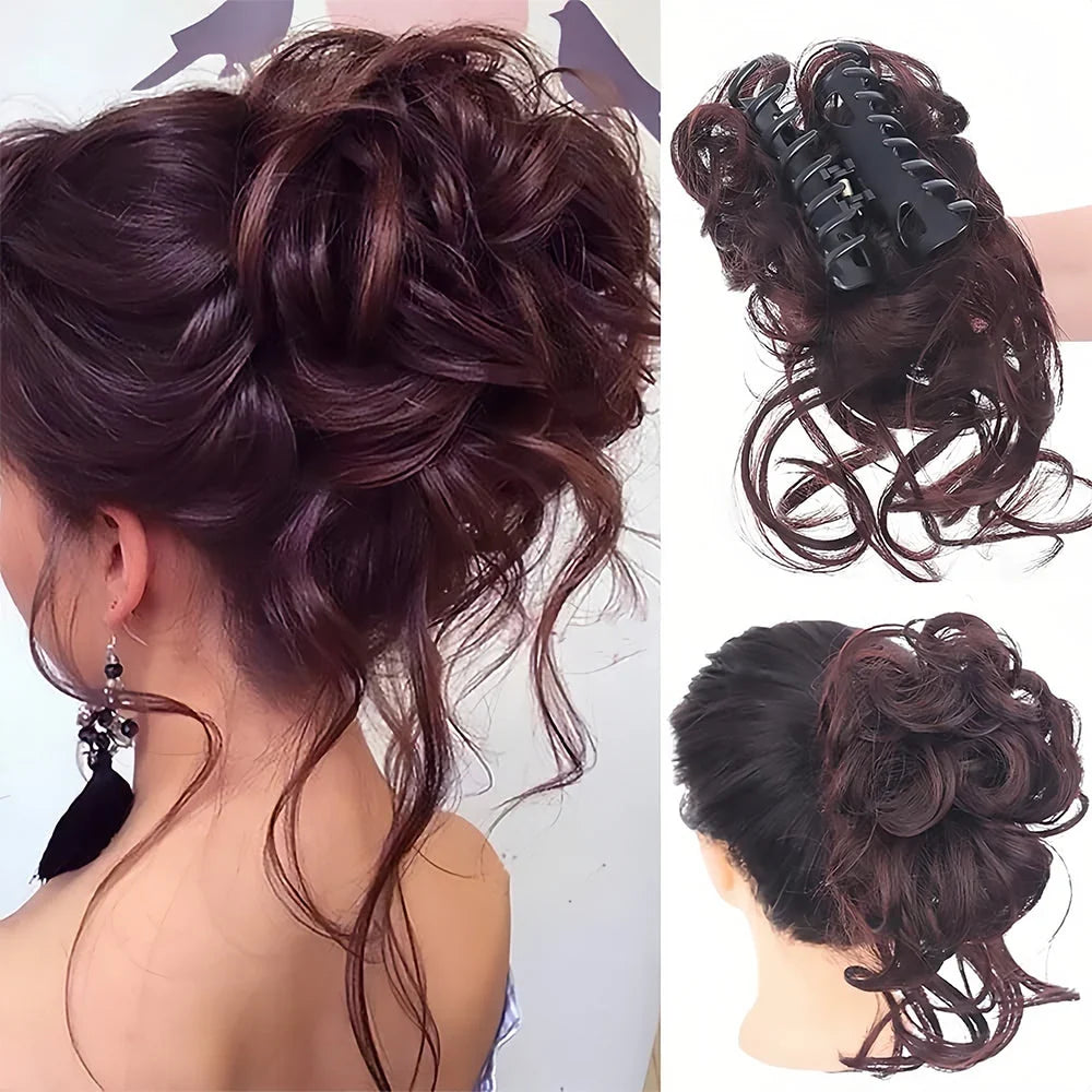 Hair Bun Volumizing Heat-Resistant Adjustable Fit