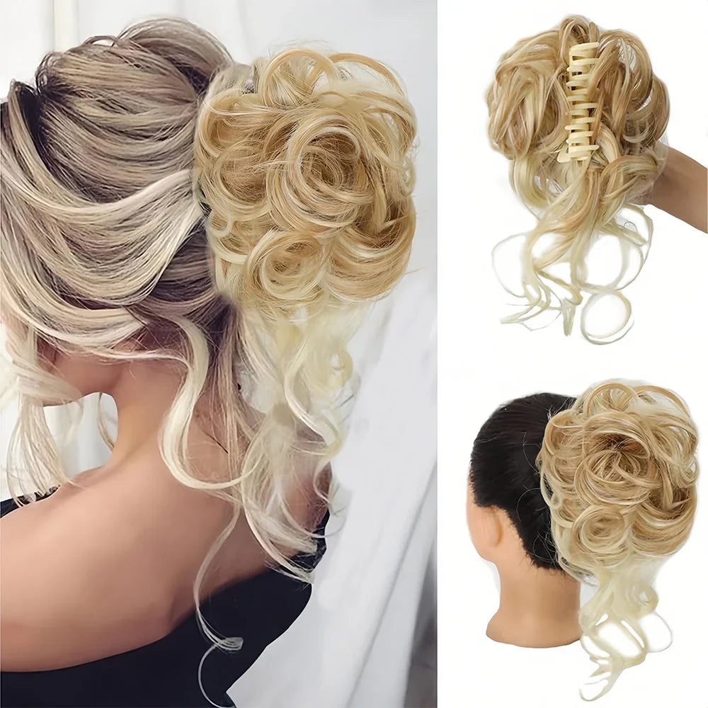 Hair Bun Volumizing Heat-Resistant Adjustable Fit
