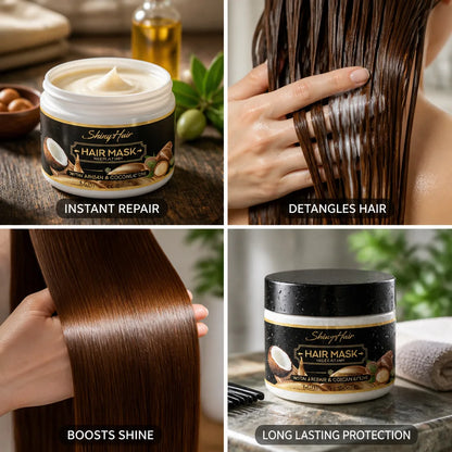 Hair Mask Keratin Instant Repair Argan & Olive
