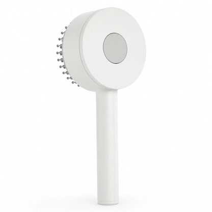Cepillo de pelo autolimpiable con un clic, cojín de aire para masaje capilar y cerdas antiencrespamiento