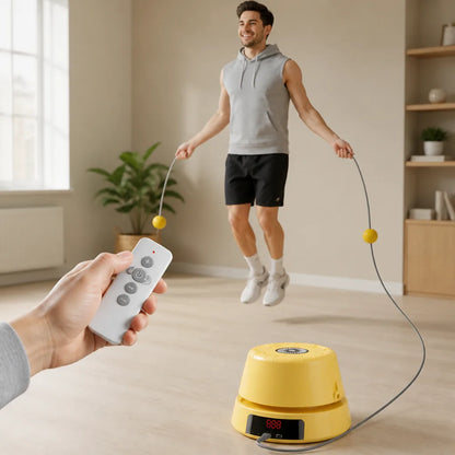 Cuerda de saltar automática con control remoto de 10 velocidades
