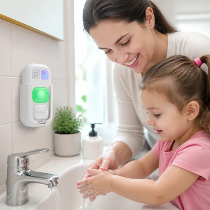 Temporizador de higiene para niños con guía LED, modo de 2 minutos y ventosa