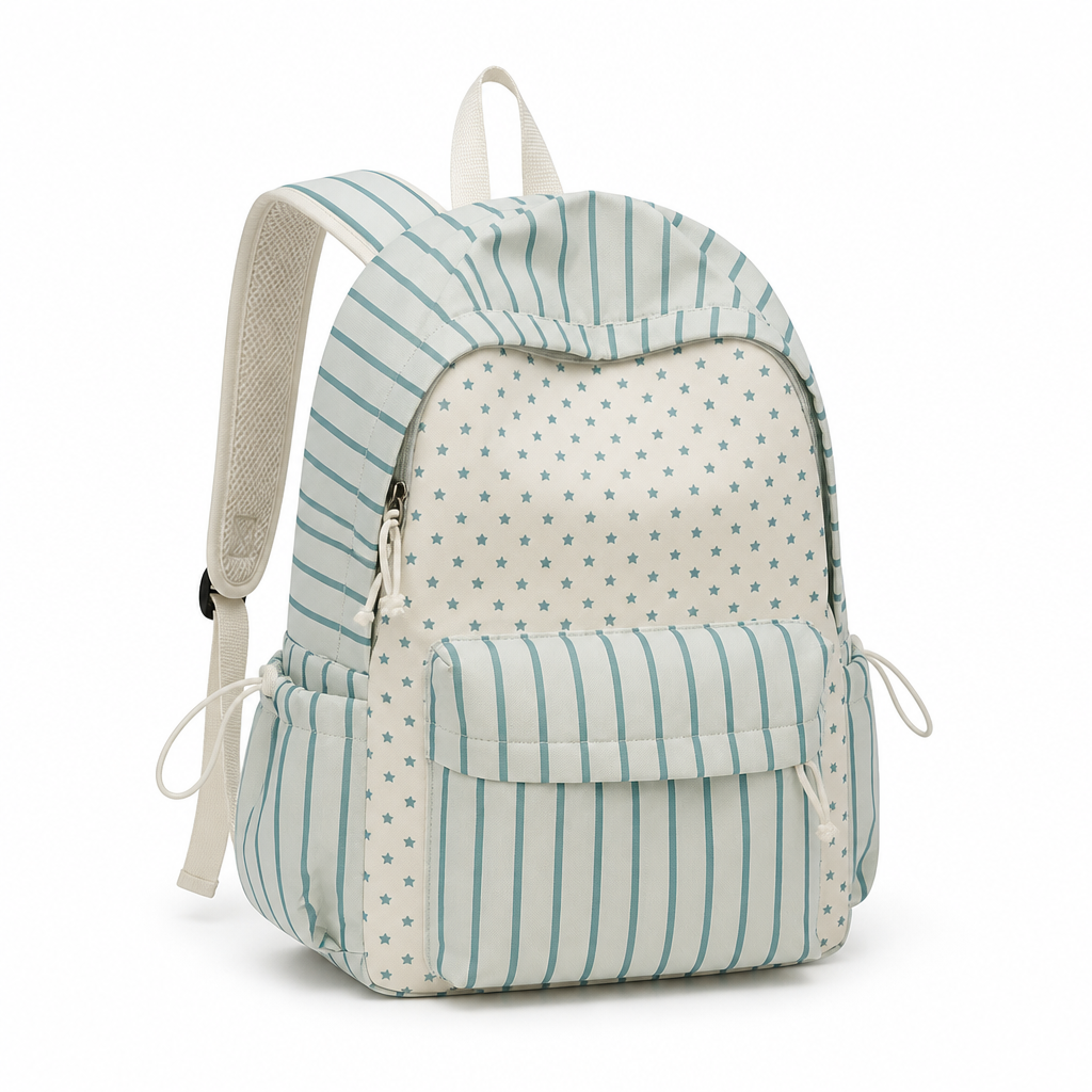 Mochila escolar con  correas acolchadas ligeras y múltiples bolsillos