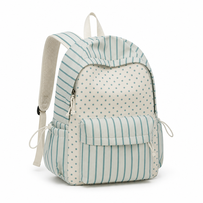 Mochila escolar con  correas acolchadas ligeras y múltiples bolsillos