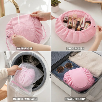 Makeup Bag Drawstring Waterproof & Machine-Washable