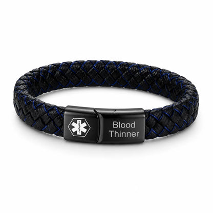 Medical ID Wristband Reflective One Size Fits All