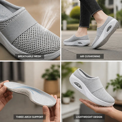 Orthopedic Walking Shoes Air-Cushioned Three-Arch Support