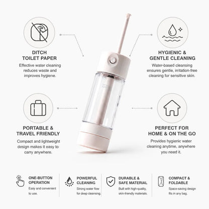 Portable Bidet Handheld Travel Compact