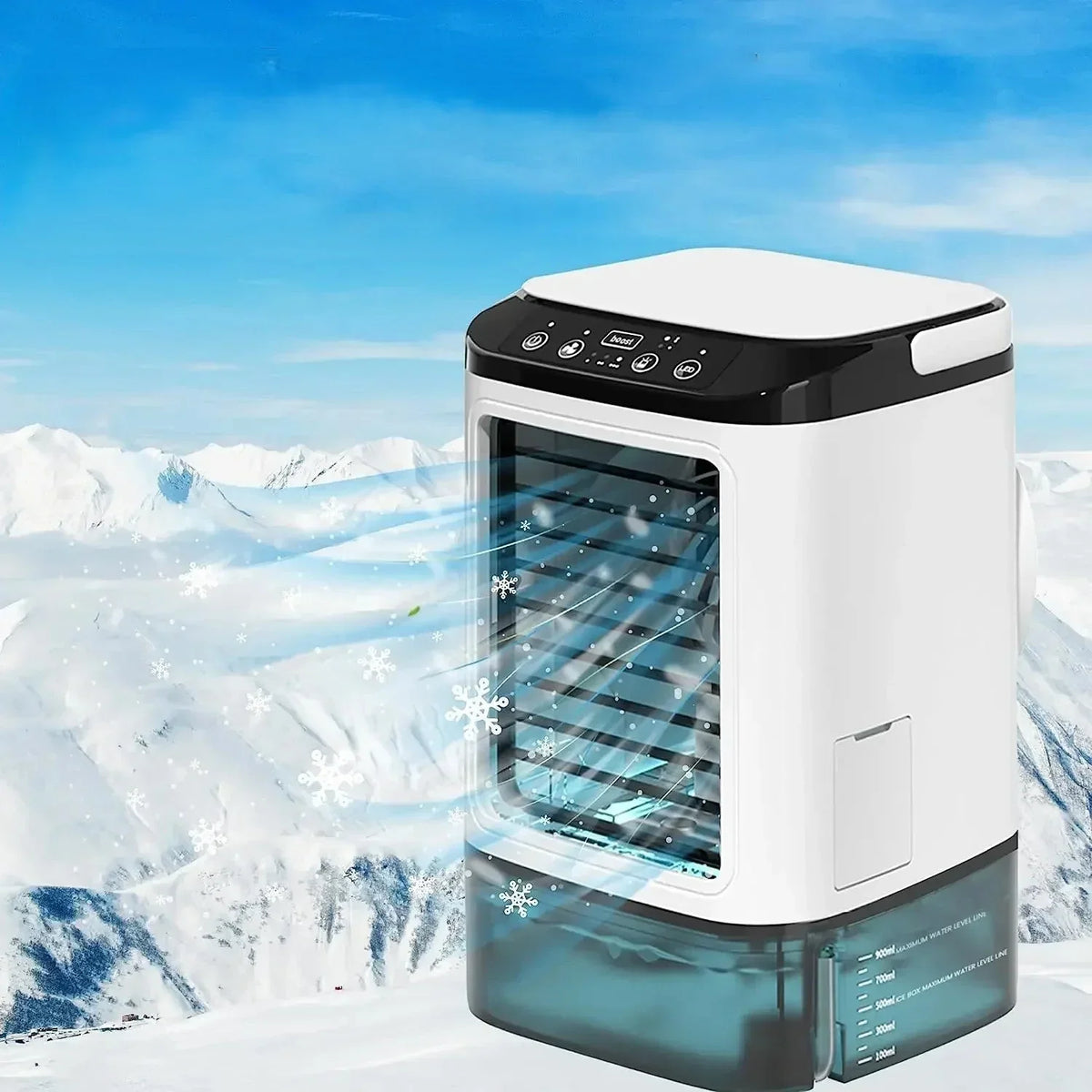Portable Evaporative Cooler Ultrasonic Mist USB Powered Quiet