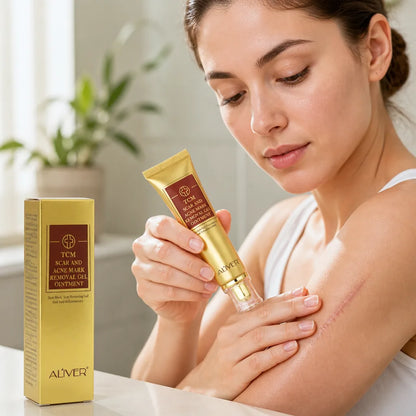 Crema reparadora de cicatrices para rostro y cuerpo, hipoalergénica y no comedogénica