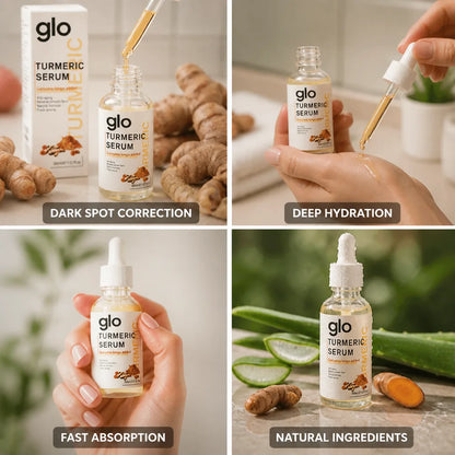 Sérum corrector de manchas oscuras iluminador de cúrcuma