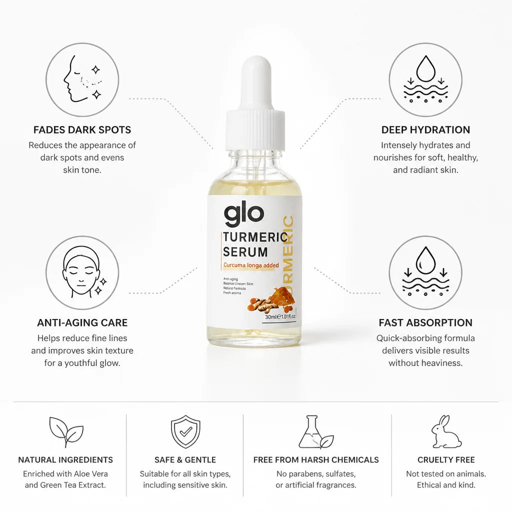 Sérum corrector de manchas oscuras iluminador de cúrcuma