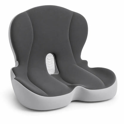 Cojín de asiento de espuma viscoelástica ortopédica con funda extraíble y lavable