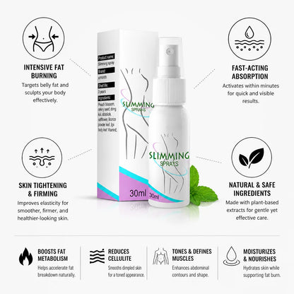 Slimming Spray Fast-Absorbing Fat-Burning & Skin-Firming 30ml
