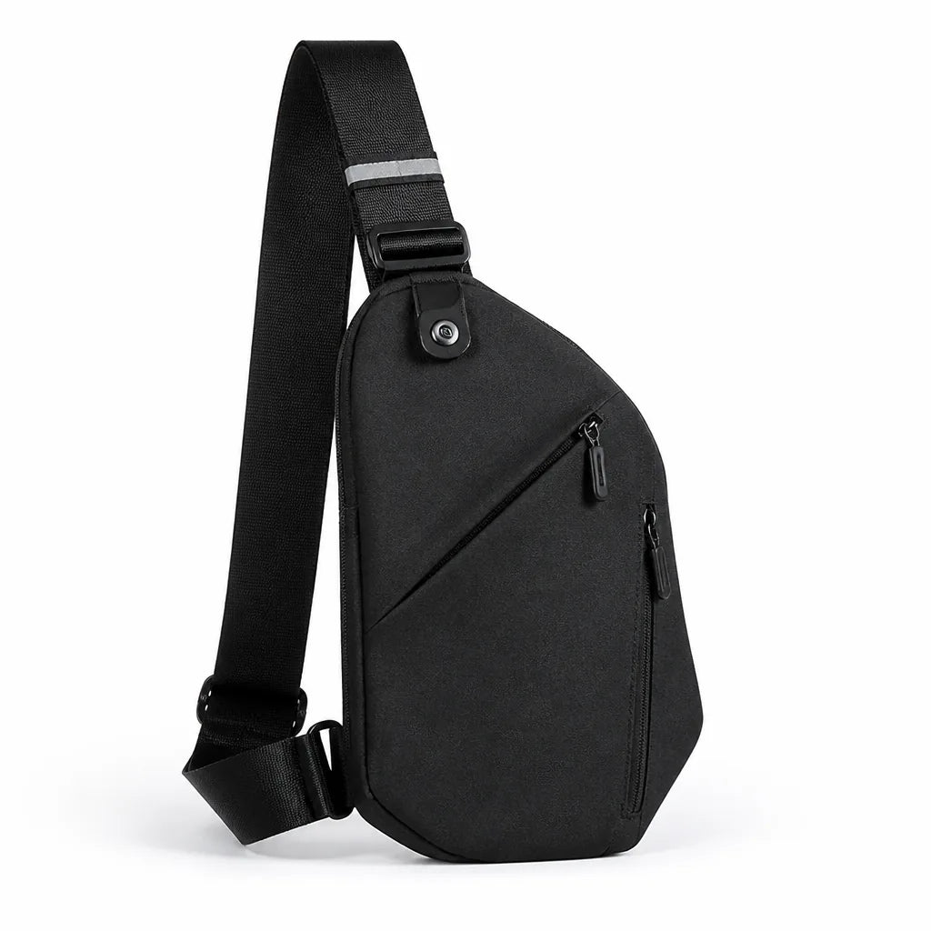Bolso bandolera con correa antirrobo y bloqueo RFID