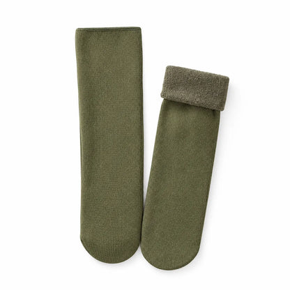 Thermal Socks Cotton & Wool Blend One Size