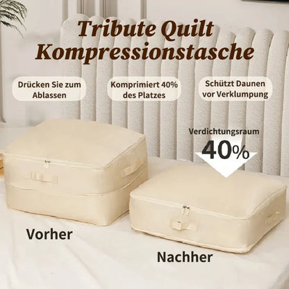 Travel Compression Organizer Dual-Zip Saves 40% Space