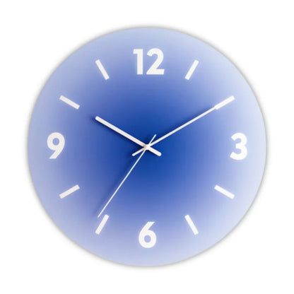 Wall Clock Silent Quartz Scratch-Resistant Glass 11.8 Inch