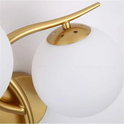 Wall Lamp Scandinavian Iron Integrated LED