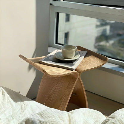 Wooden Bench Handmade Solid Paulownia Lightweight