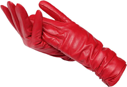 LuxLeather | Women's Leather Gloves with Soft Wool Lining | Warm Gloves for Ultimate Comfort and Style