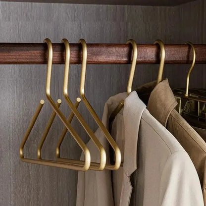 Premium Metal Suit Hangers 16.5" Heavy-Duty Coat Hanger Set for Closet Wardrobe Organization Matte Finish Clothes Storage Hangers for Blazer