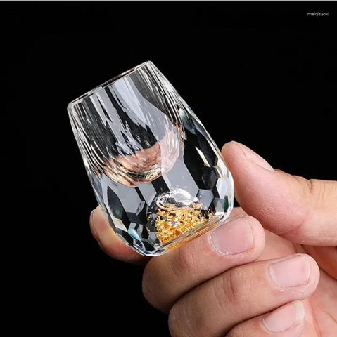 Elegant Cut Crystal Shot Glasses Set | Timeless Design for Celebrations