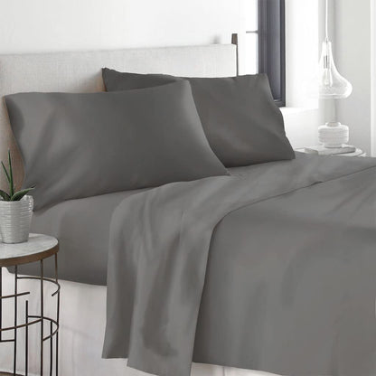 Luxurious Queen Bedding Set | Cooling Polyester Fabric for Ultimate Comfort | 4-Piece Collection for Relaxed Sleep