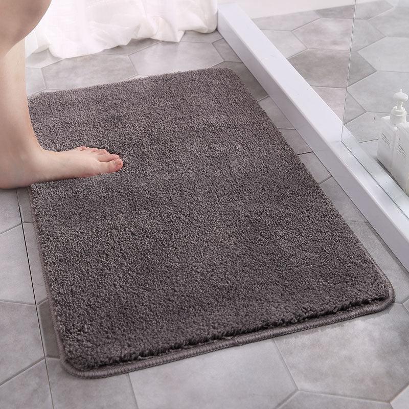 Luxurious Shower Mat | Non-Slip Bath Mat with Ultra-Soft Microfiber | Quick Drying for Safety and Comfort