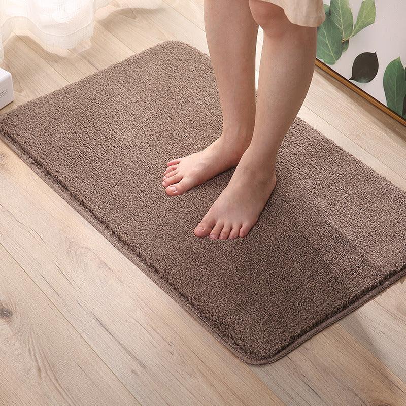 Luxurious Shower Mat | Non-Slip Bath Mat with Ultra-Soft Microfiber | Quick Drying for Safety and Comfort