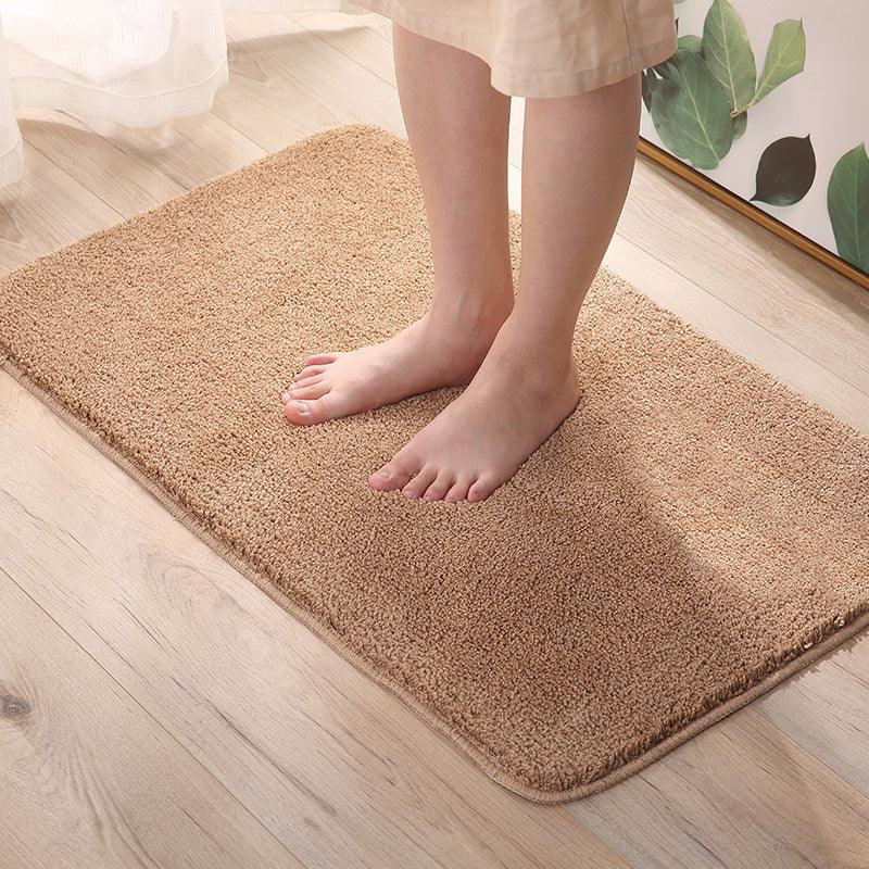 Luxurious Shower Mat | Non-Slip Bath Mat with Ultra-Soft Microfiber | Quick Drying for Safety and Comfort