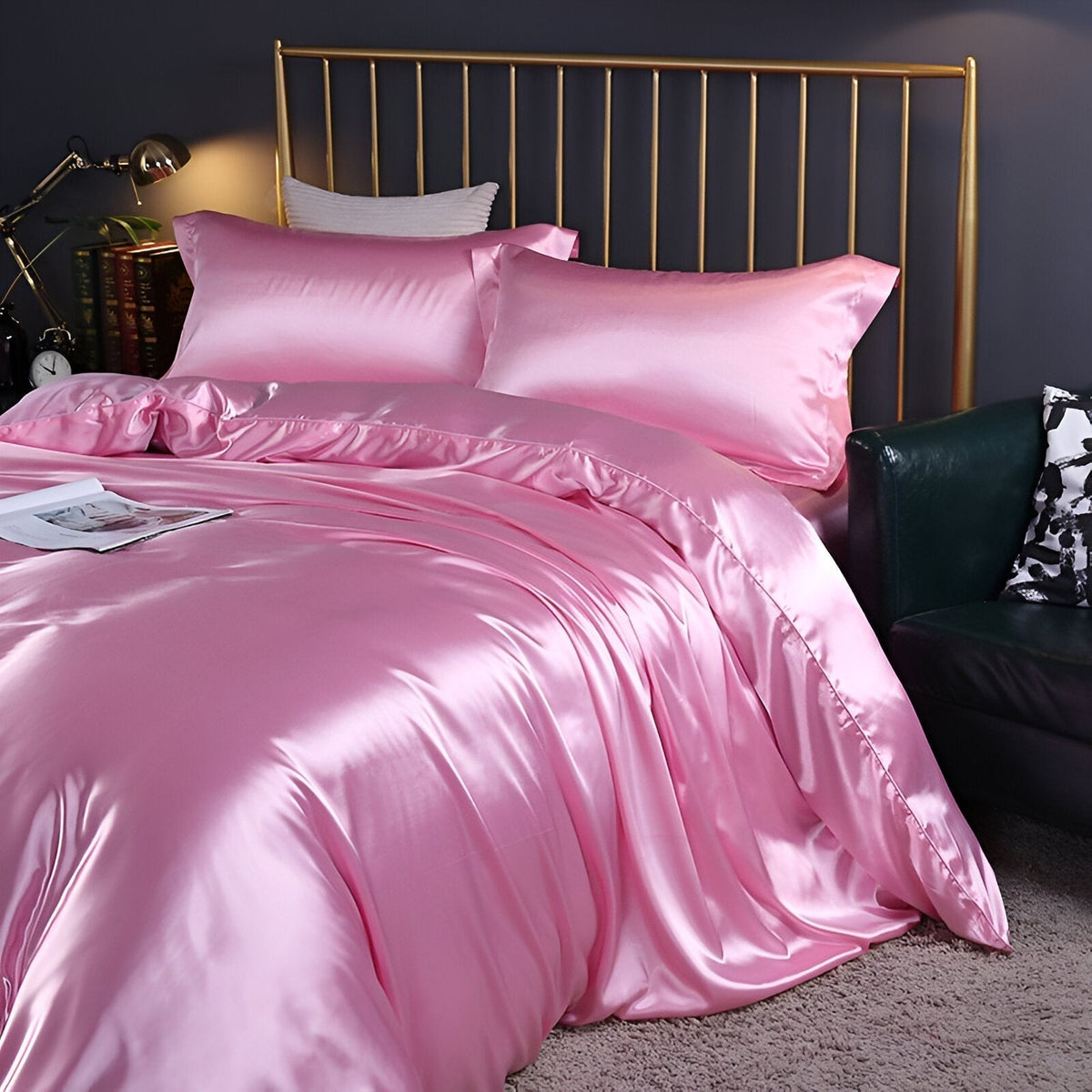 Luxurious Silk Duvet Cover with Cooling Comfort | Elegant Bedding for Refreshing Sleep