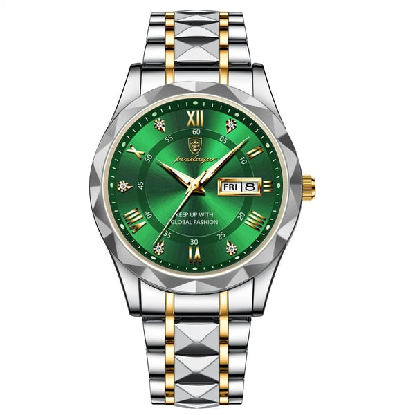 Luxury Men's Waterproof Watch with Luminous Functionality | Stylish Timepiece for Everyday Use