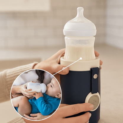 FEEDFLOW – Portable Bottle Warmer for Warm Feeding Anytime