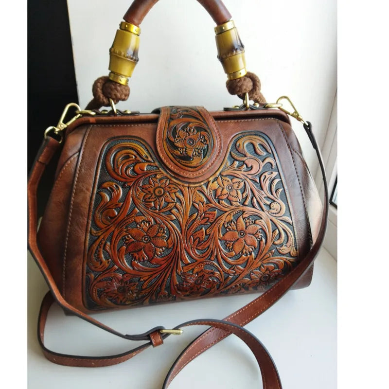 Bolsos de hombro de cuero para mujer, bolso de piel italiana, bolso de mano para mujer con correa ajustable para uso diario