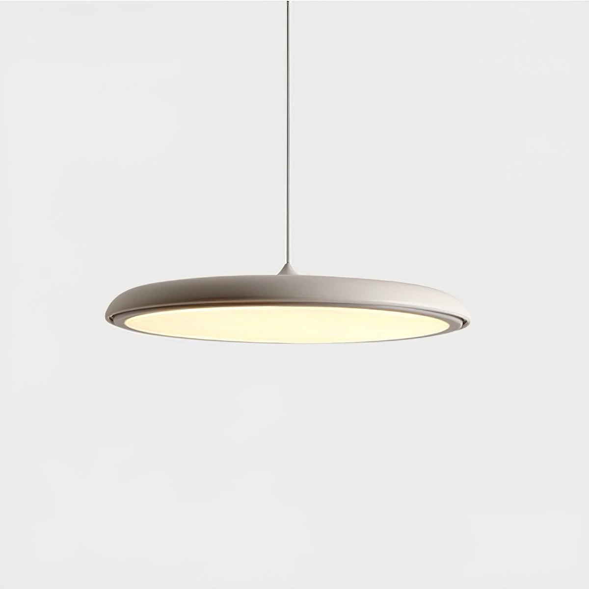 Modern Metal Dome Pendant Light with Adjustable Cord – Soft Pastel Finish for Kitchen & Living Room