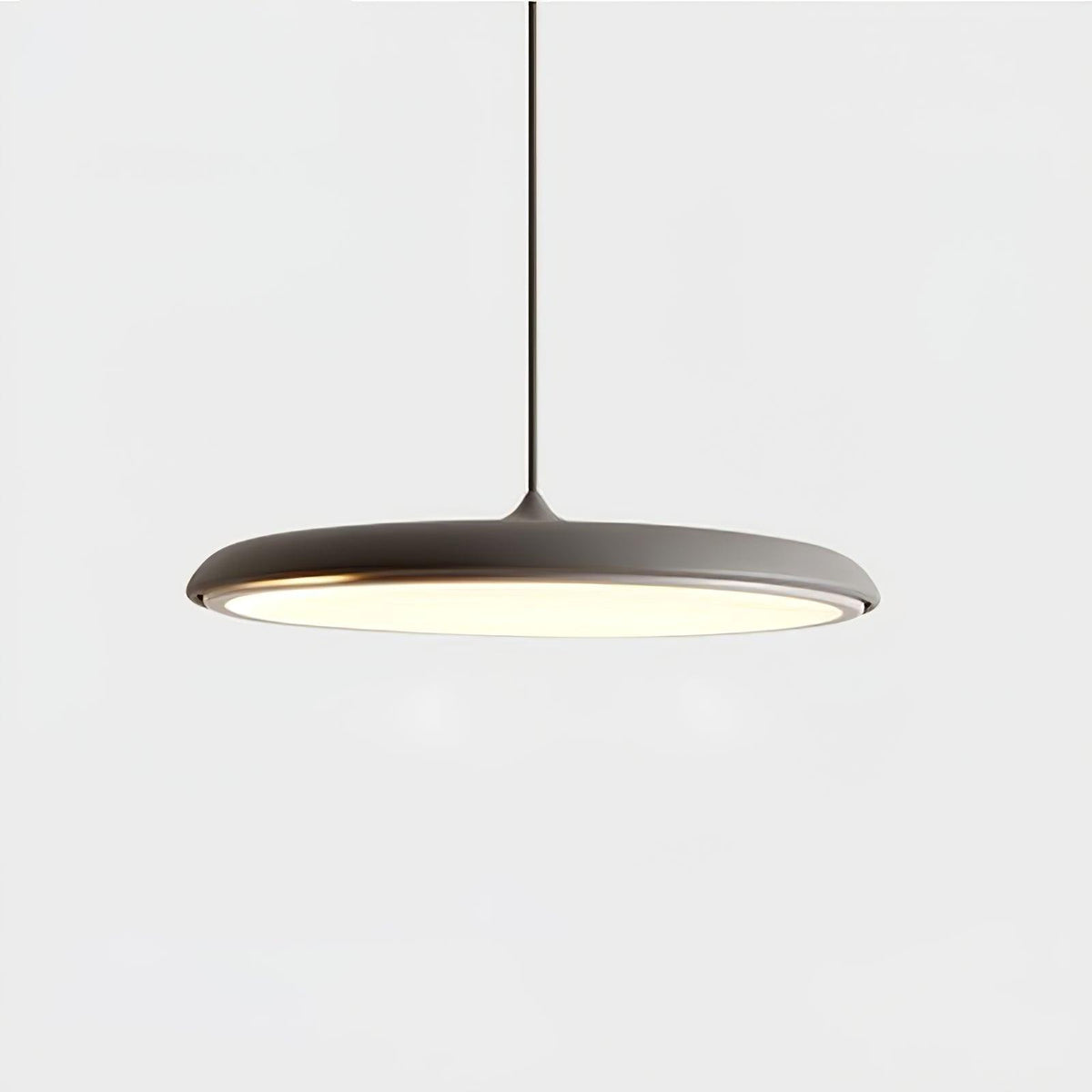 Modern Metal Dome Pendant Light with Adjustable Cord – Soft Pastel Finish for Kitchen & Living Room