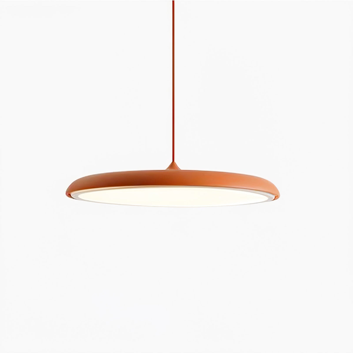 Modern Metal Dome Pendant Light with Adjustable Cord – Soft Pastel Finish for Kitchen & Living Room