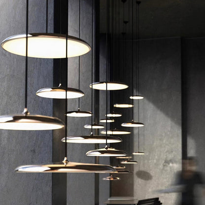Modern Metal Dome Pendant Light with Adjustable Cord – Soft Pastel Finish for Kitchen & Living Room