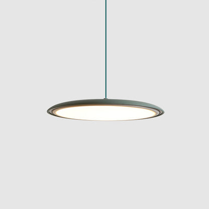 Modern Metal Dome Pendant Light with Adjustable Cord – Soft Pastel Finish for Kitchen & Living Room